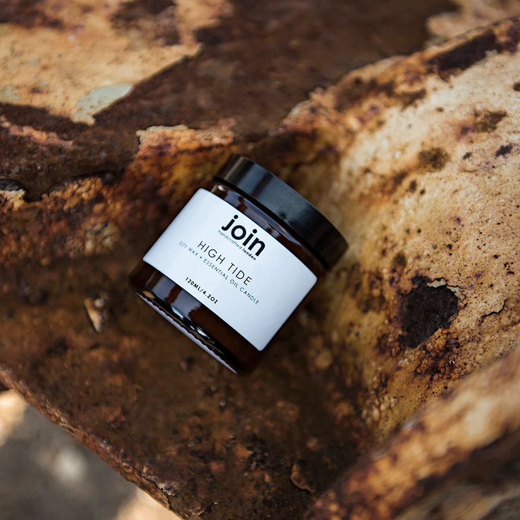 High Tide Luxury Scented Soy Wax + Essential Oil Candle 120ml