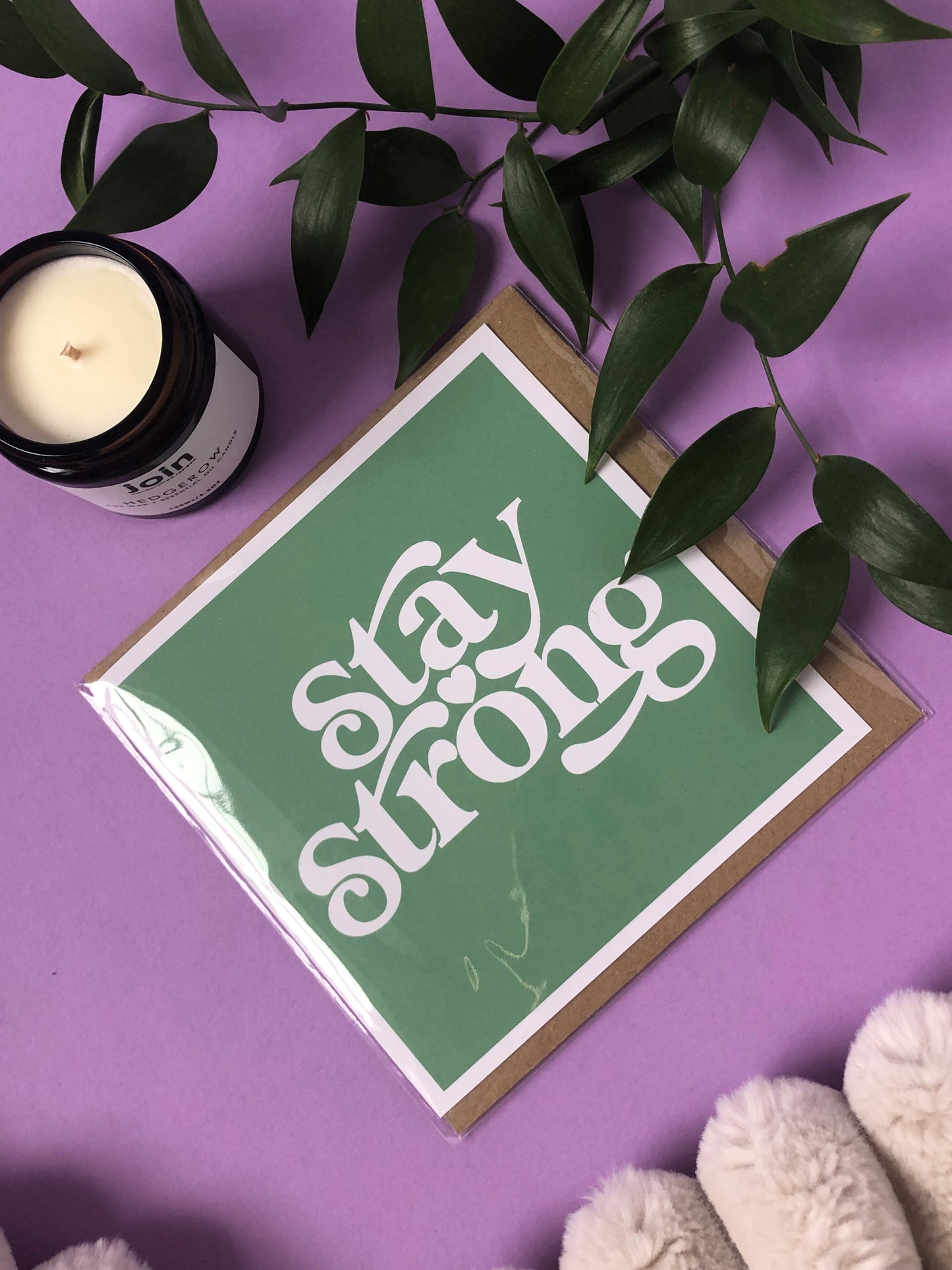 Stay Strong - Positivity Greeting Card