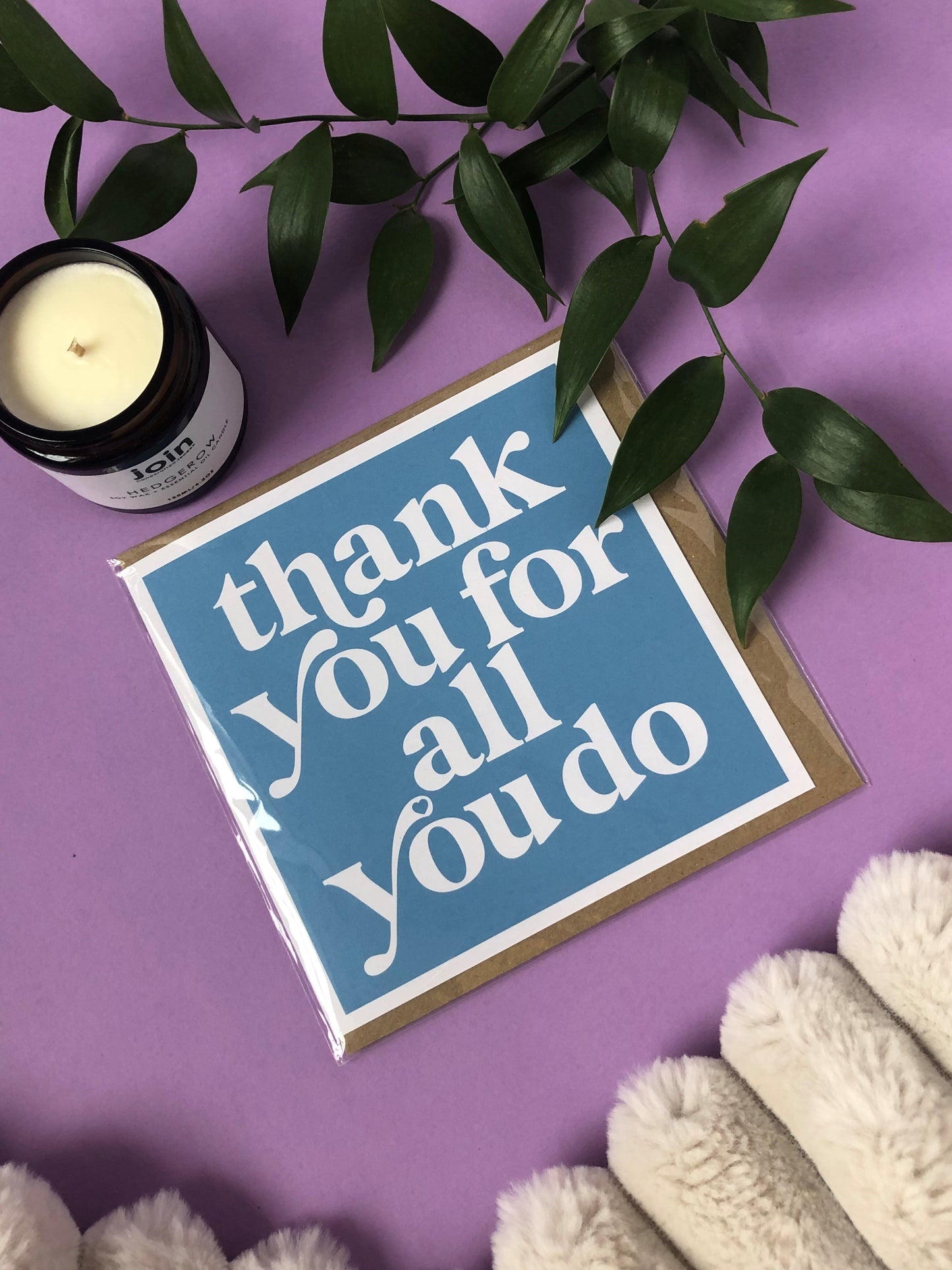 Thank you for all you do - Positivity Greeting Card