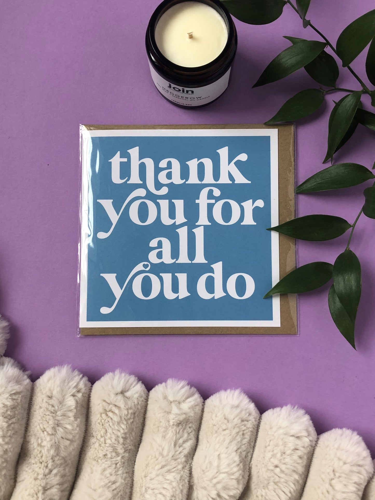 Thank you for all you do - Positivity Greeting Card